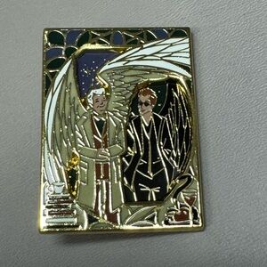 Owlcrate Good Omens Enamel Pin